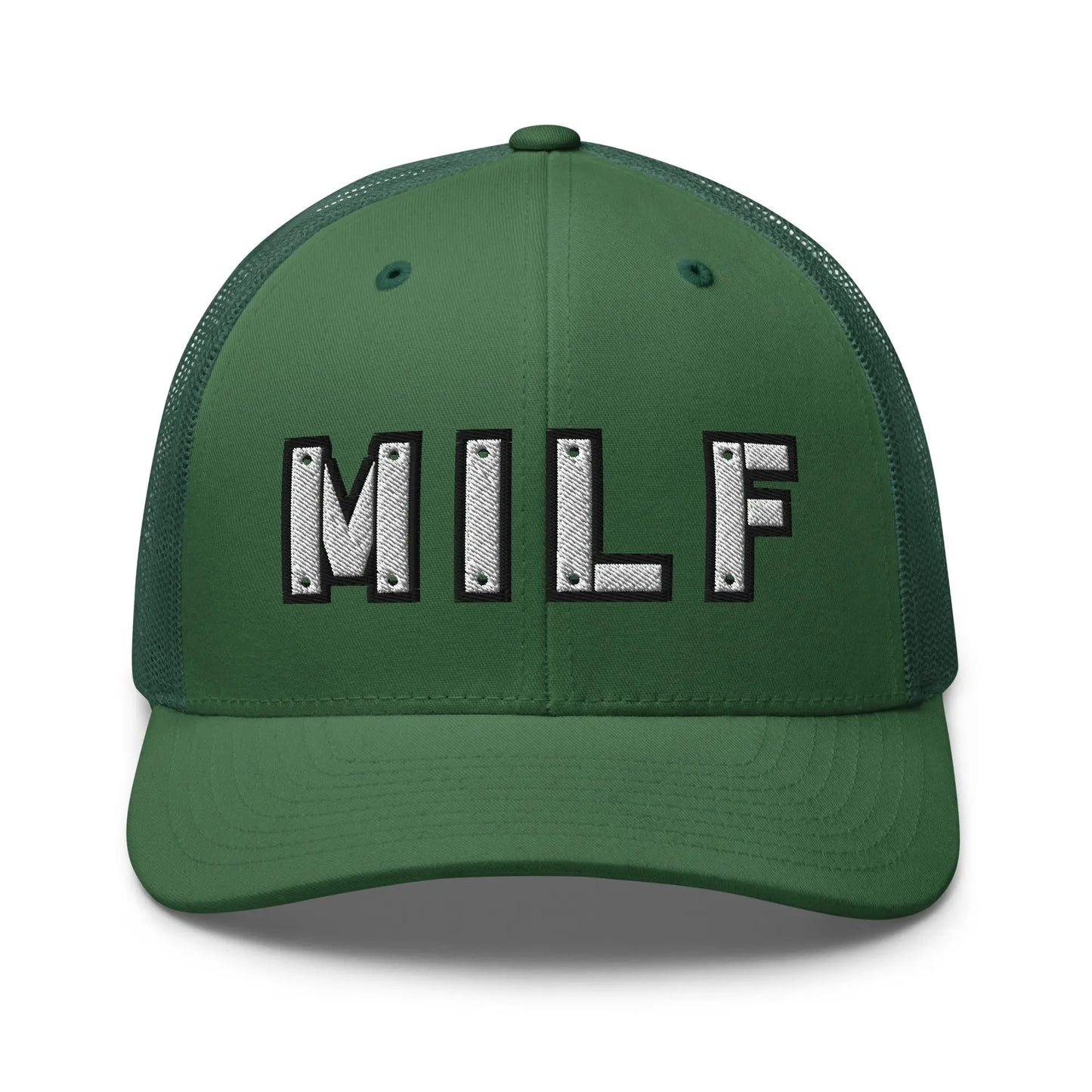 Hats Evergreen Snapback Custom Trucker Hats MILF Stencil Cap for Sexy Women Who Own It Infidel Collective