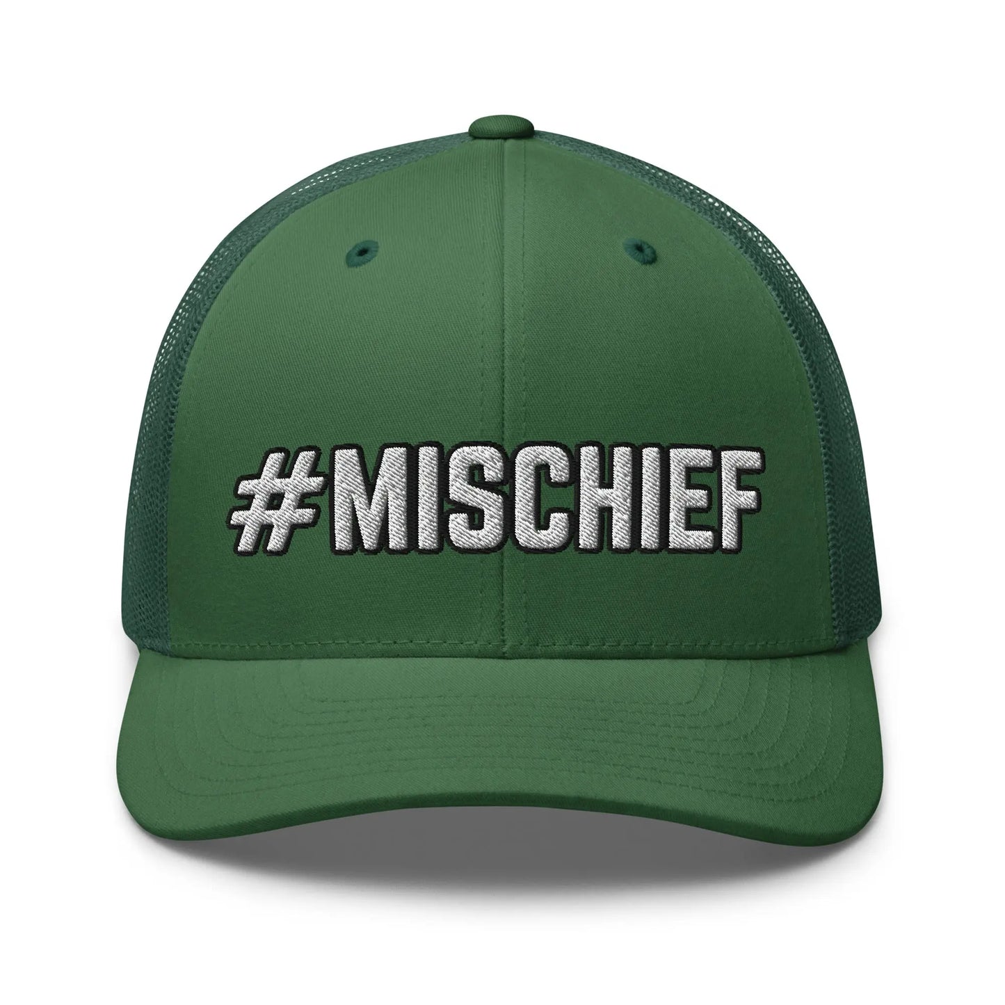 Hats Evergreen Snapback Custom Trucker Hats MISCHIEF Funny Cap for Men & Women Infidel Collective