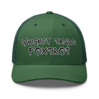 Hats Evergreen Snapback Custom Trucker Hats NSFW Whiskey Tango Foxtrot Cap for Men & Women Infidel Collective