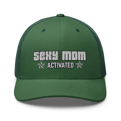 Hats Evergreen Snapback Custom Trucker Hats Sexy Mom Activated Cap for Women Infidel Collective