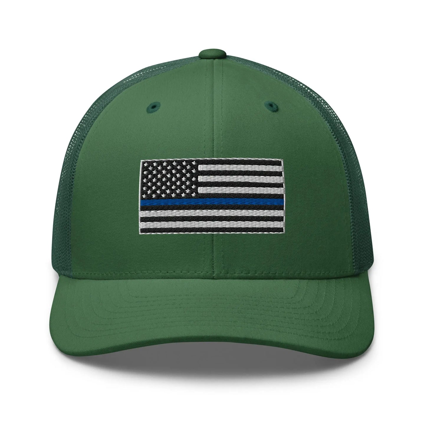Hats Evergreen Snapback Custom Trucker Hats Thin Blue Line Flag Cool Patriotic Cap Infidel Collective