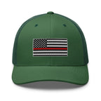 Hats Evergreen Snapback Custom Trucker Hats Thin Red Line Flag for Men & Women Patriotic Cap Infidel Collective