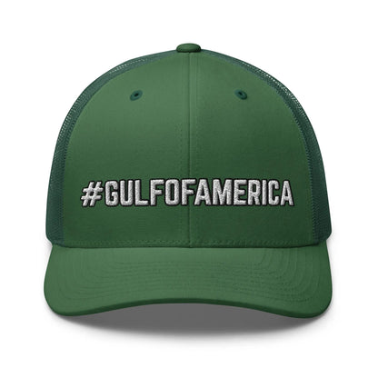 Hats Evergreen Snapback Custom Trucker Hats #GULFOFAMERICA Funny Cap for Men & Women Infidel Collective