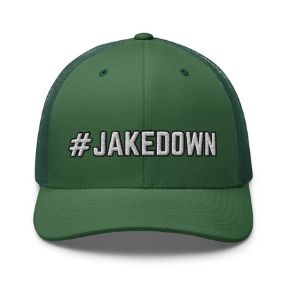 Hats Evergreen Snapback Custom Trucker Hats #JAKEDOWN for Men & Women – Cool CDL Cap Infidel Collective