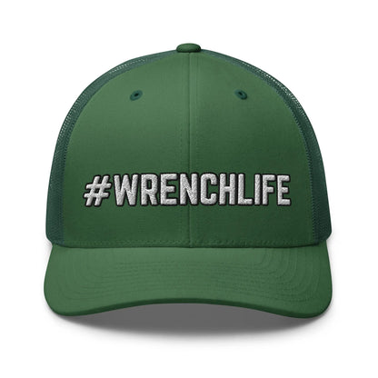 Hats Evergreen Snapback Custom Trucker Hats #WRENCHLIFE Cool Blue Collar Cap for Men & Women Infidel Collective
