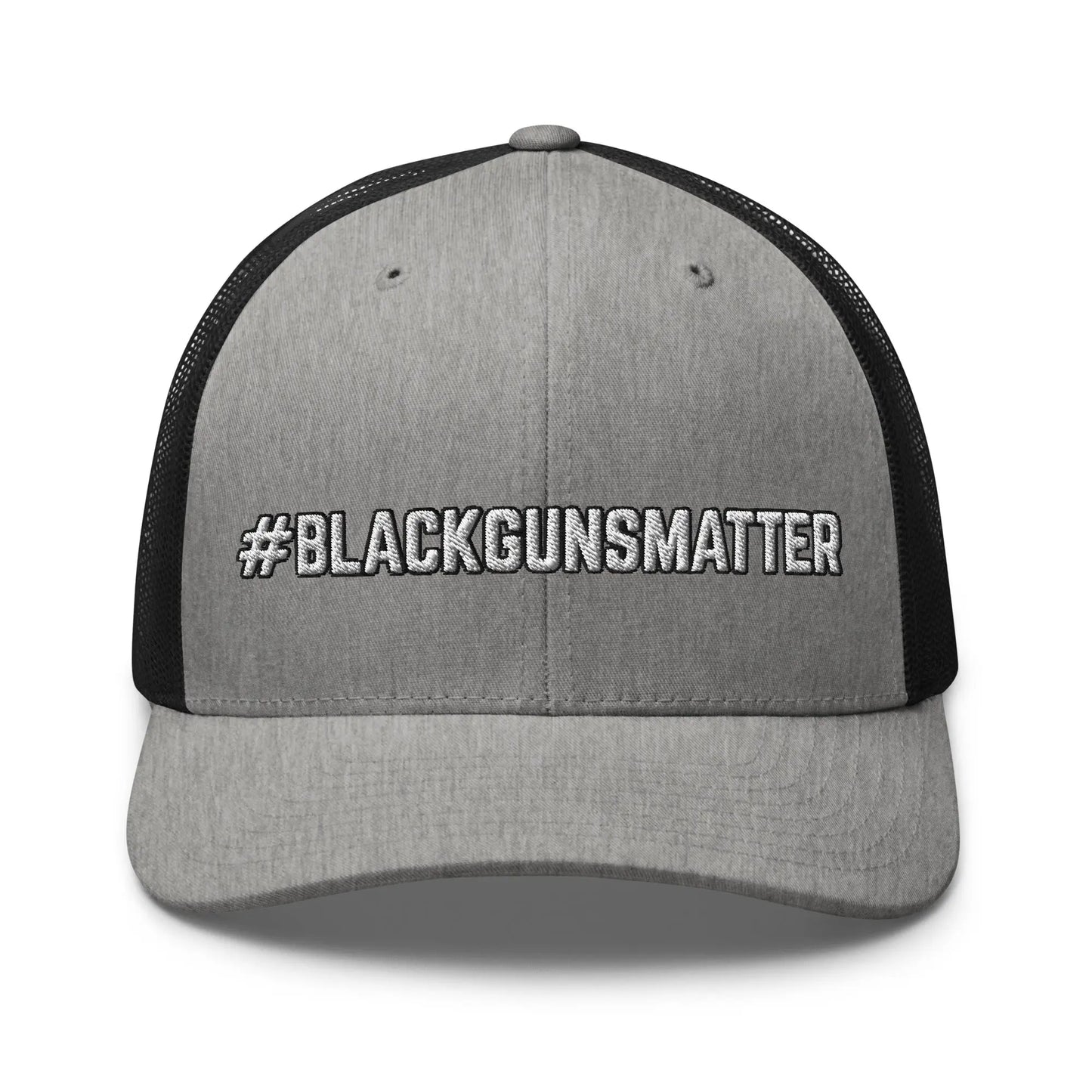 Hats Heather-Black Snapback Custom Trucker Hats BLACKGUNSMATTER 2A Cap for Men & Women Infidel Collective