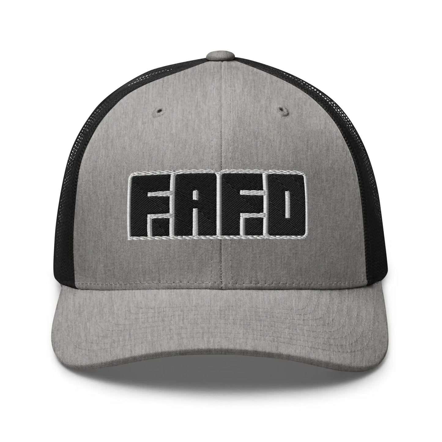 Hats Heather-Black Snapback Custom Trucker Hats Badass FAFO Grand Games NSFW Caps for Men & Women Infidel Collective