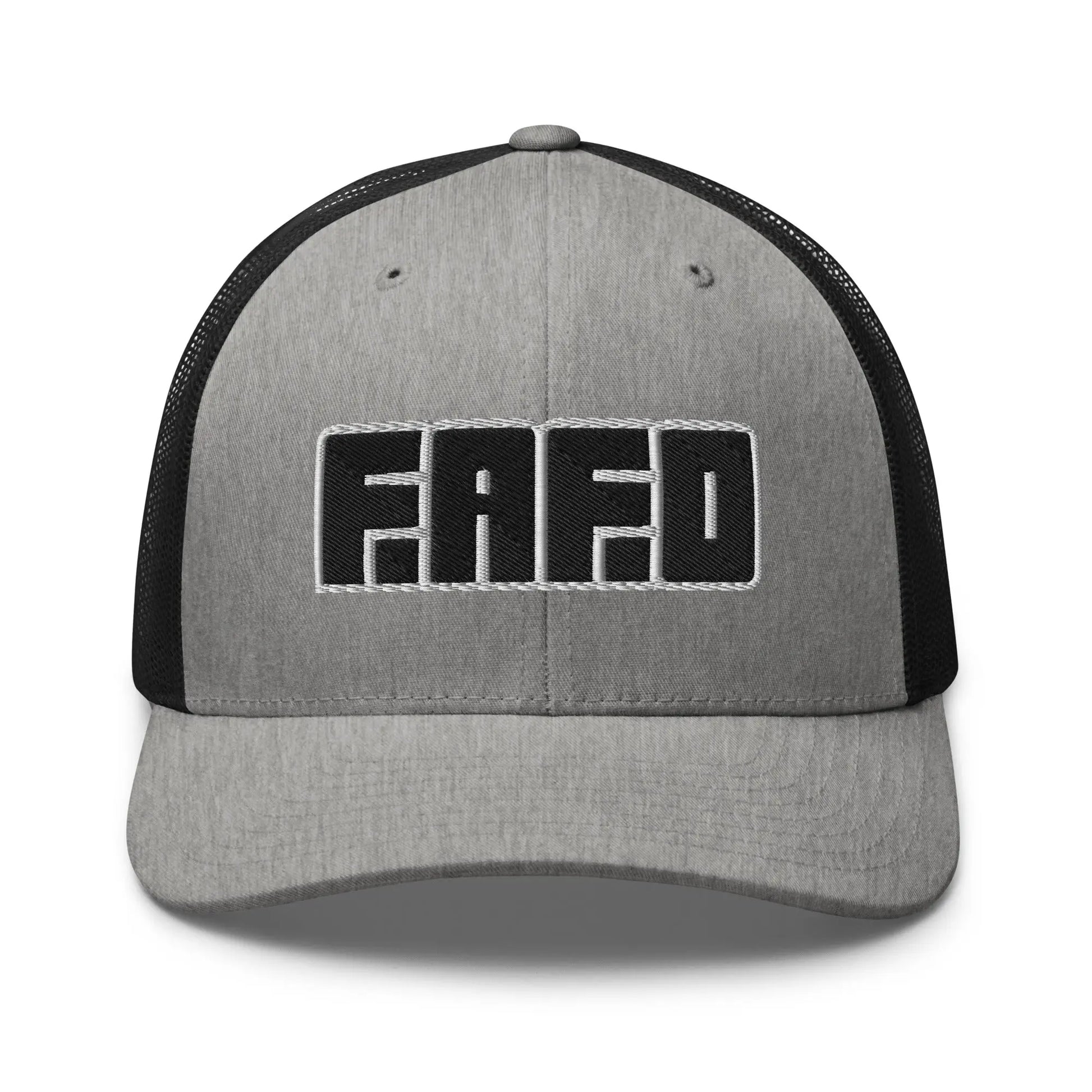 Hats Heather-Black Snapback Custom Trucker Hats Badass FAFO Grand Games NSFW Caps for Men & Women Infidel Collective