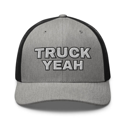 Hats Heather-Black Snapback Custom Trucker Hats CDL TRUCK YEAH Cap for Men & Women Infidel Collective