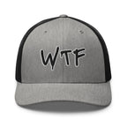 Hats Heather-Black Snapback Custom Trucker Hats Cool & Funny WTF NSFW Cap for Men & Women Infidel Collective