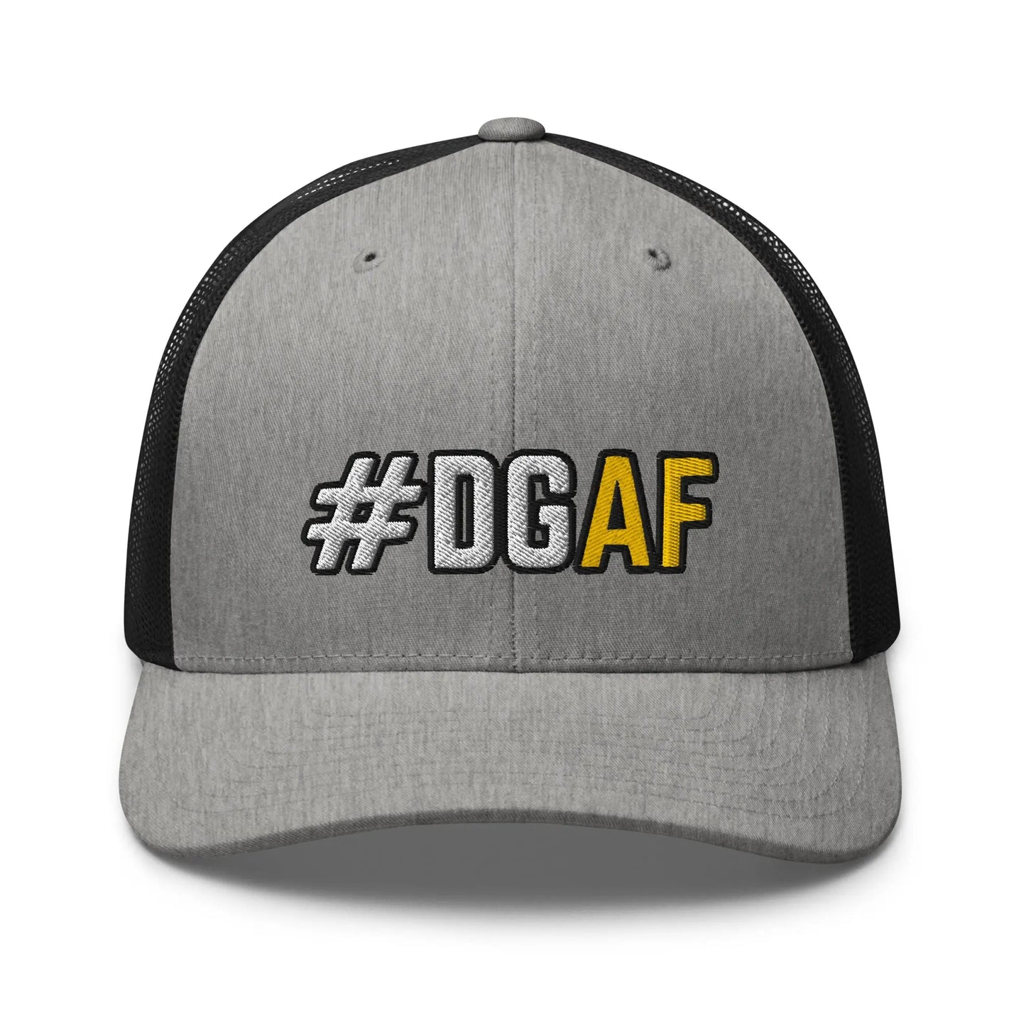 Hats Heather-Black Snapback Custom Trucker Hats Funny NSFW #DGAF Cap Cool for Men & Women Infidel Collective