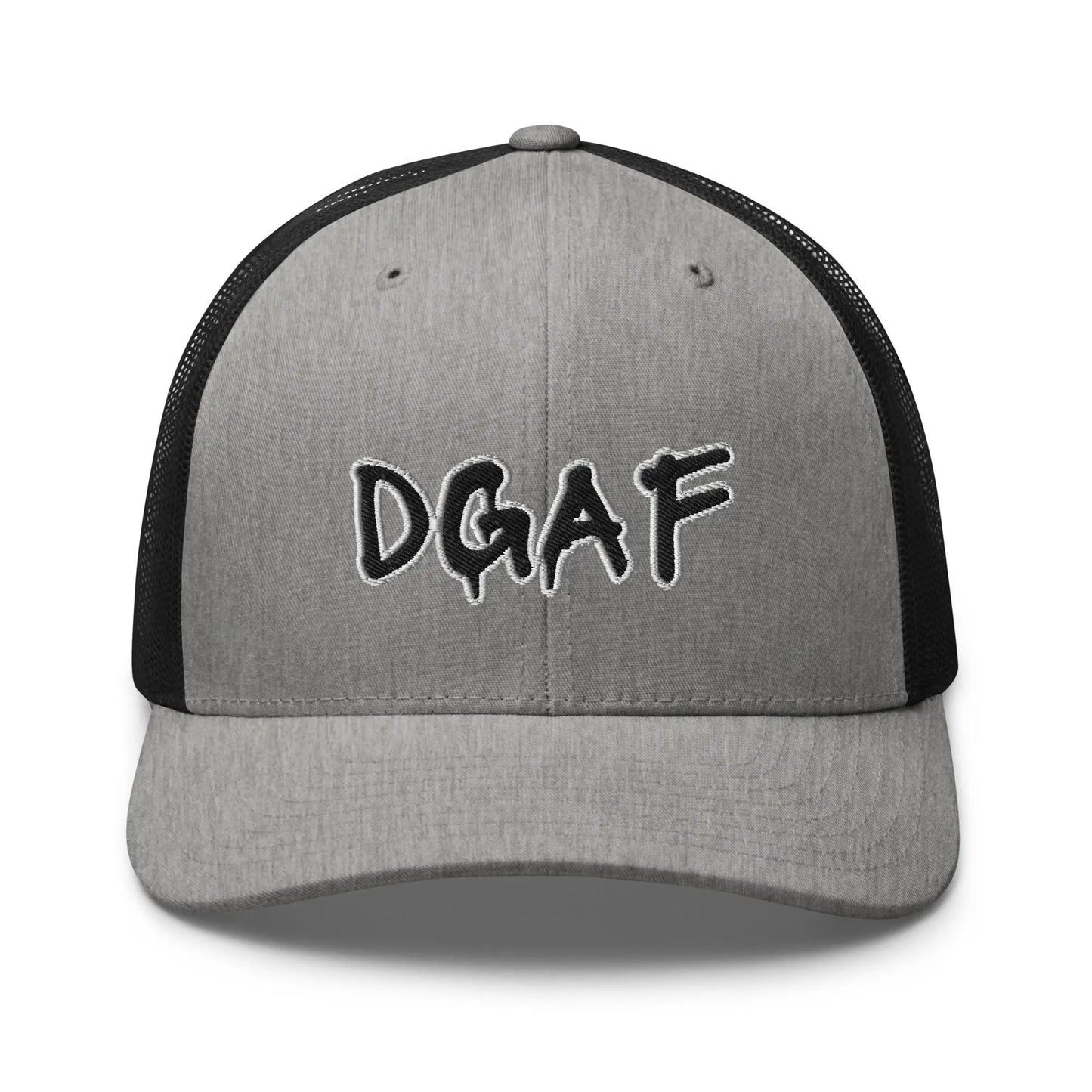 Hats Heather-Black Snapback Custom Trucker Hats NSFW DGAF Cap for Men & Women Infidel Collective