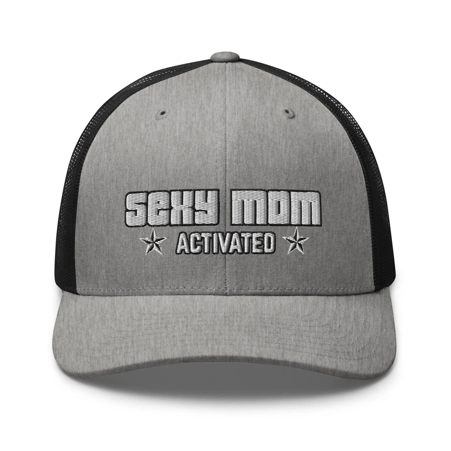 Hats Heather-Black Snapback Custom Trucker Hats Sexy Mom Activated Cap for Women Infidel Collective