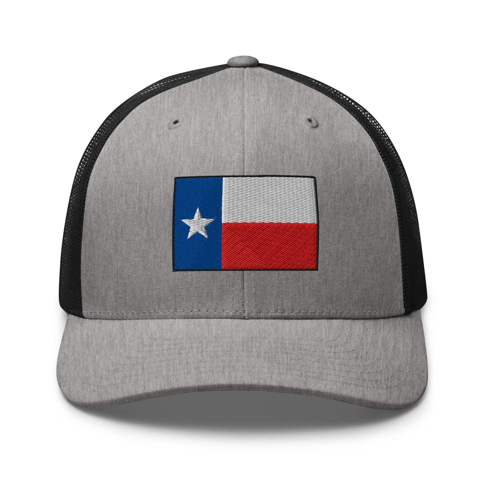 Hats Heather-Black Snapback Custom Trucker Hats Texas Flag Lone Star Cap for Men & Women Infidel Collective