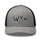 Hats Heather-Black Snapback Custom Trucker Hats WTH NSFW Cap for Men & Women Infidel Collective
