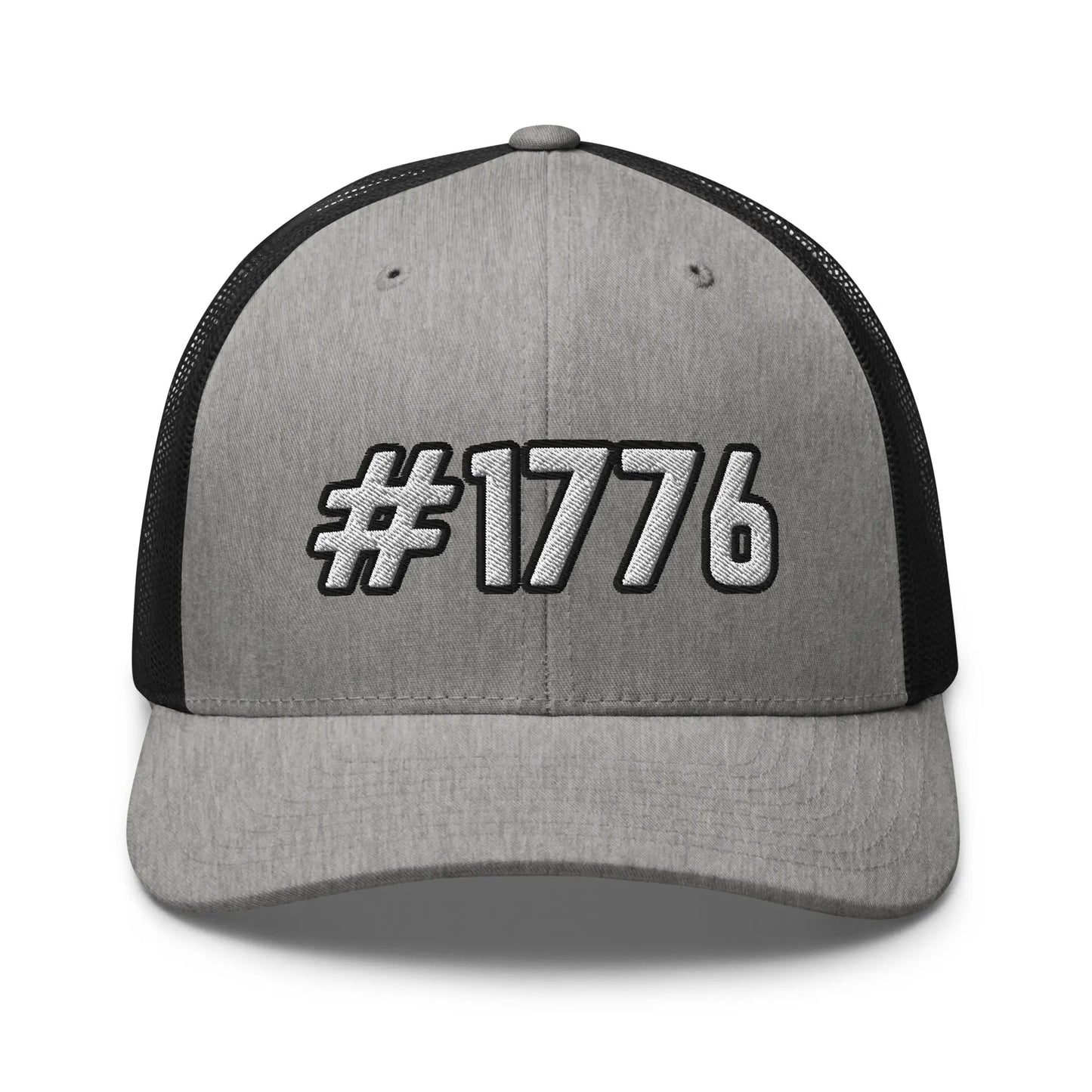 Hats Heather-Black Snapback Custom Trucker Hats #1776 Cap for Men & Women Patriotic Freedom Infidel Collective
