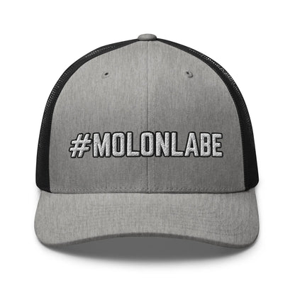 Hats Heather-Black Snapback Custom Trucker Hats #MOLONLABE 2A Cap for Men & Women Infidel Collective
