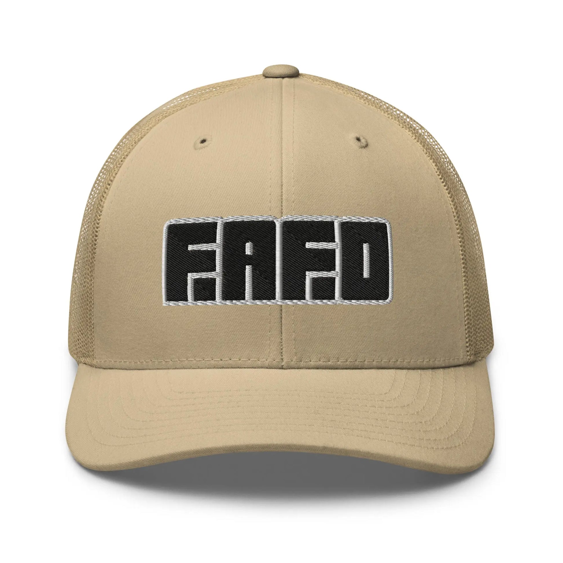 Hats Khaki Snapback Custom Trucker Hats Badass FAFO Grand Games NSFW Caps for Men & Women Infidel Collective