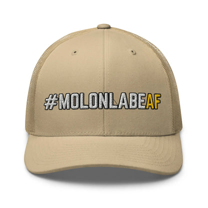 Hats Khaki Snapback Custom Trucker Hats Badass #MOLONLABEAF 2A Cap for Men & Women Infidel Collective