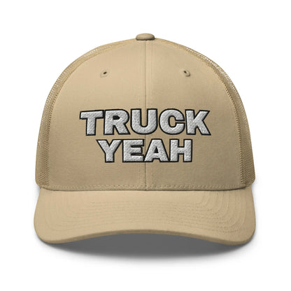 Hats Khaki Snapback Custom Trucker Hats CDL TRUCK YEAH Cap for Men & Women Infidel Collective
