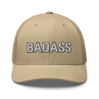 Hats Khaki Snapback Custom Trucker Hats Cool BADASS Caps for Men & Women Infidel Collective