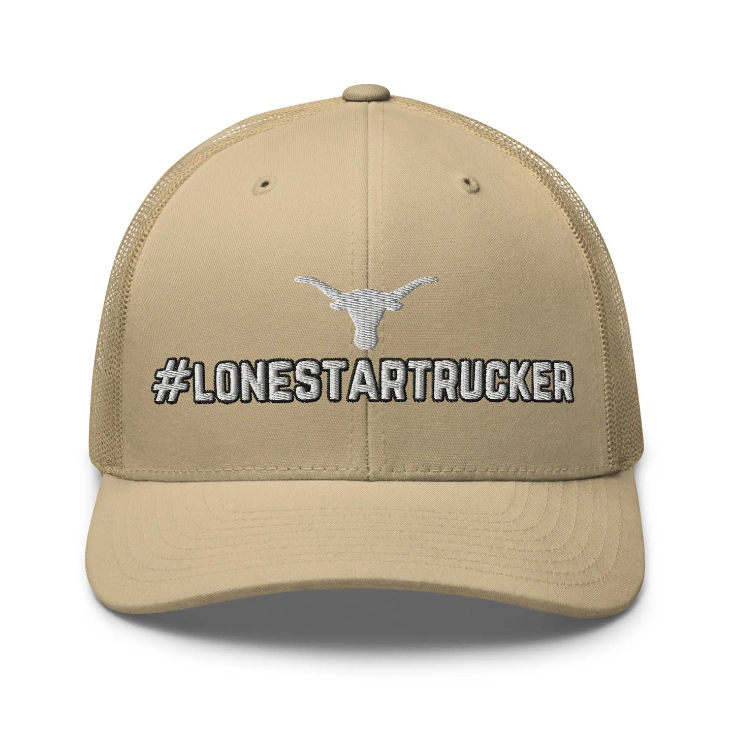 Hats Khaki Snapback Custom Trucker Hats Cool CDL #LONESTARTRUCKER for Men & Women Infidel Collective