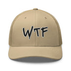 Hats Khaki Snapback Custom Trucker Hats Cool & Funny WTF NSFW Cap for Men & Women Infidel Collective