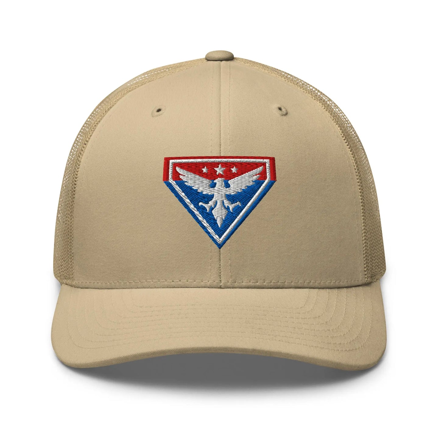 Hats Khaki Snapback Custom Trucker Hats Liberty Eagle Badge Cool Patriotic Cap Infidel Collective