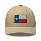 Hats Khaki Snapback Custom Trucker Hats Texas Flag Lone Star Cap for Men & Women Infidel Collective