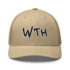 Hats Khaki Snapback Custom Trucker Hats WTH NSFW Cap for Men & Women Infidel Collective