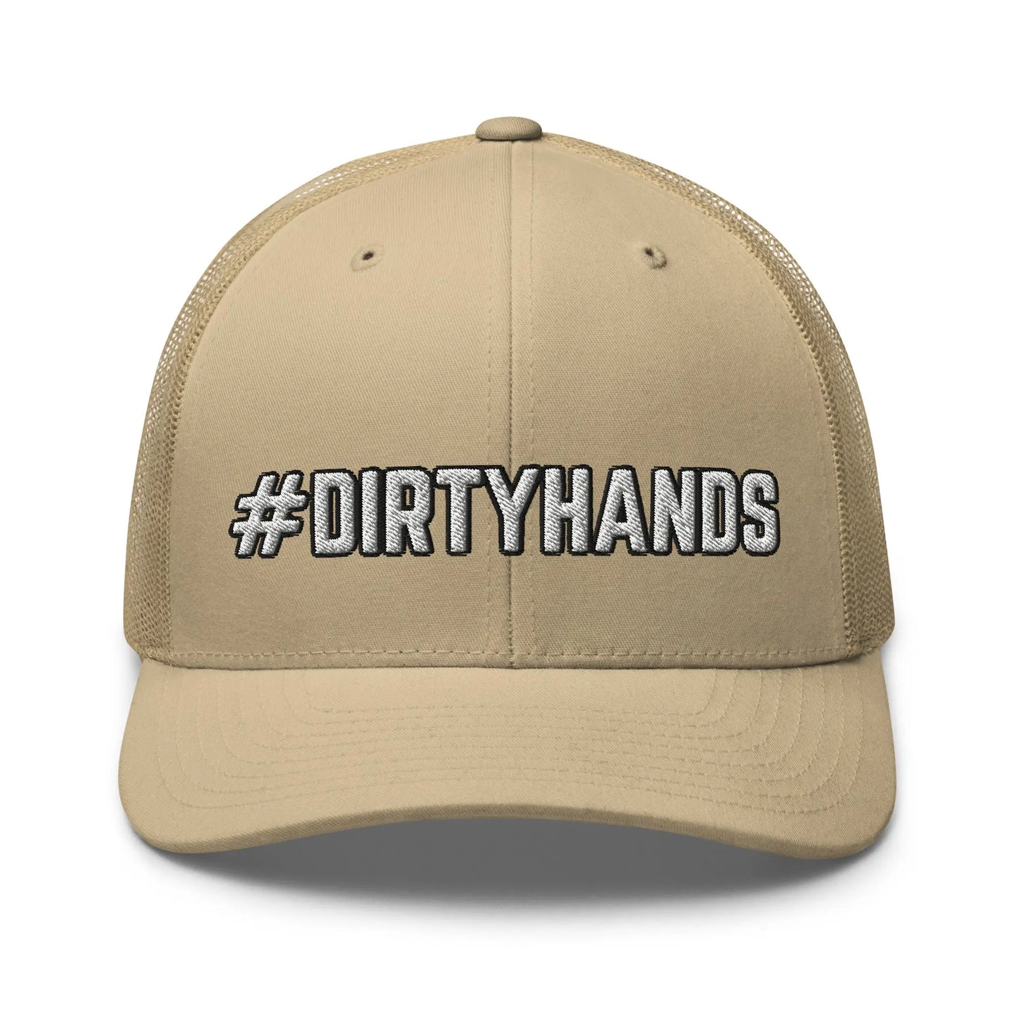 Hats Khaki Snapback Custom Trucker Hats #DIRTYHANDS Blue Collar CDL Cap for Men & Women Infidel Collective