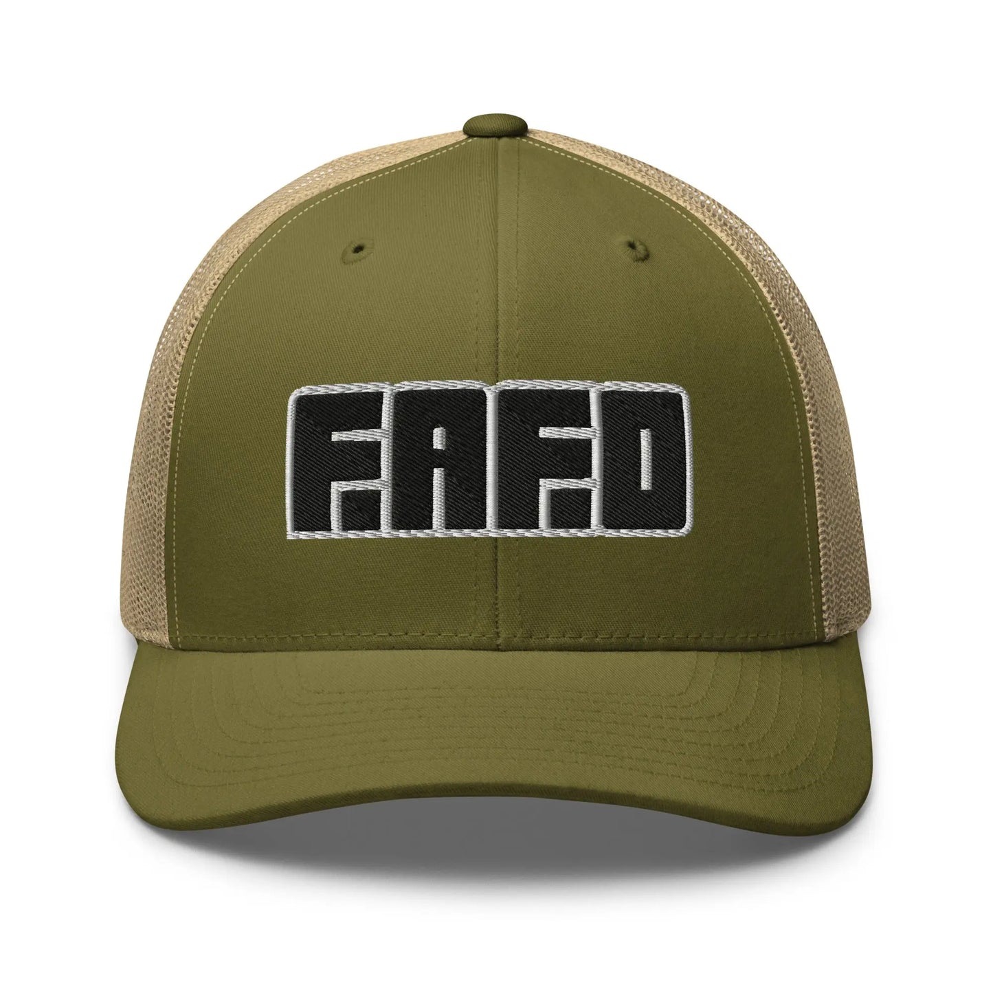Hats Moss-Khaki Snapback Custom Trucker Hats Badass FAFO Grand Games NSFW Caps for Men & Women Infidel Collective