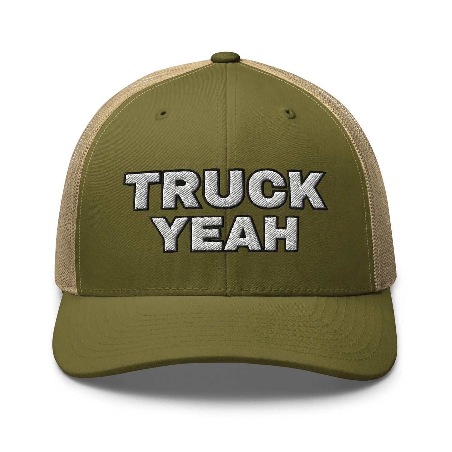 Hats Moss-Khaki Snapback Custom Trucker Hats CDL TRUCK YEAH Cap for Men & Women Infidel Collective
