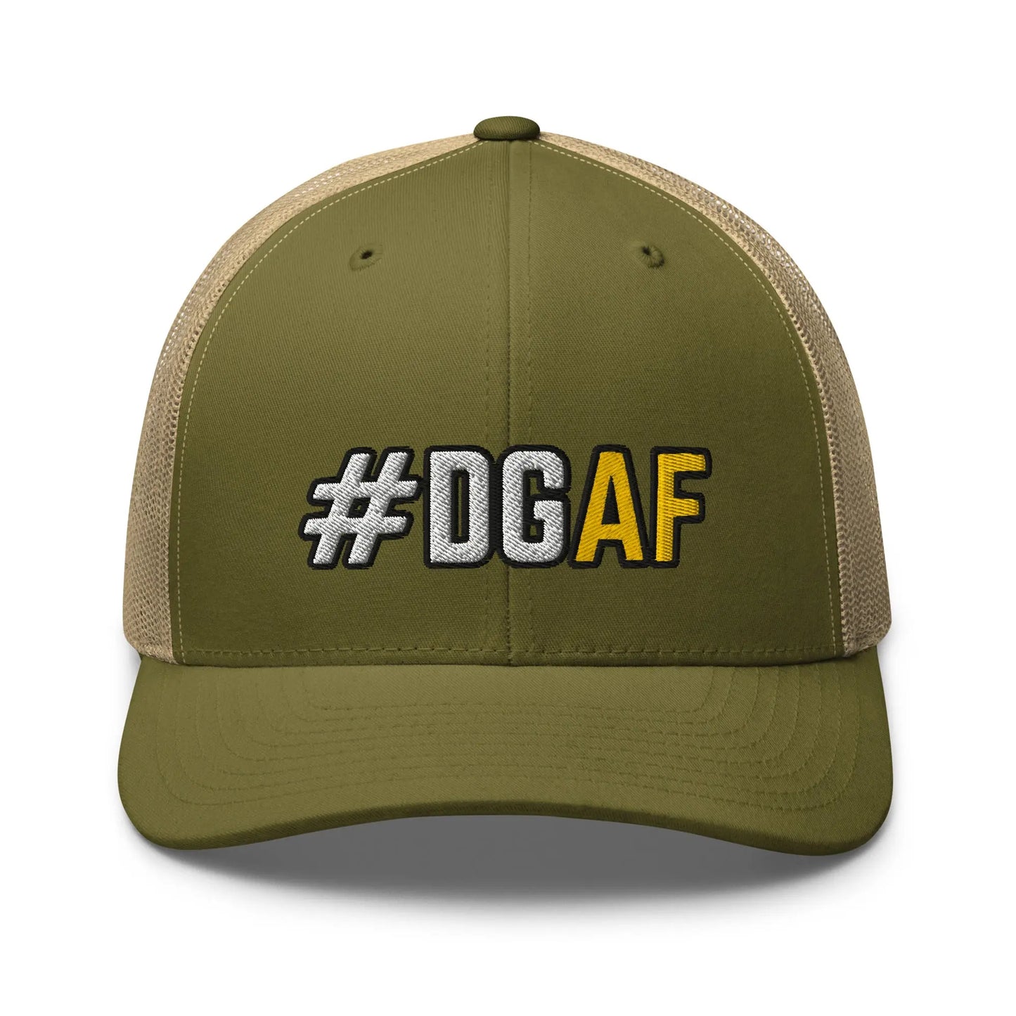 Hats Moss-Khaki Snapback Custom Trucker Hats Funny NSFW #DGAF Cap Cool for Men & Women Infidel Collective