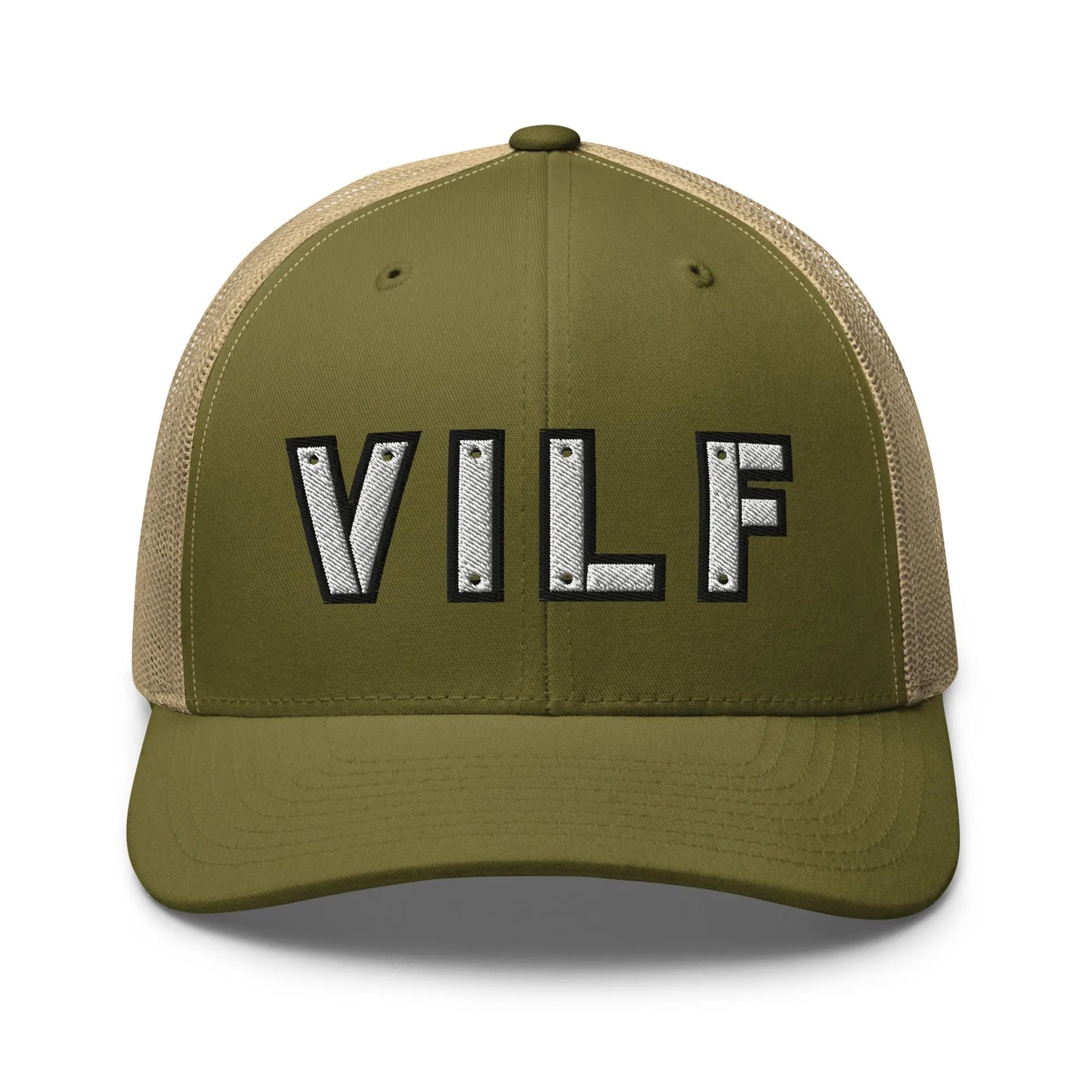 Hats Moss-Khaki Snapback Custom Trucker Hats NSFW VILF Funny Cap for Veteran's Infidel Collective