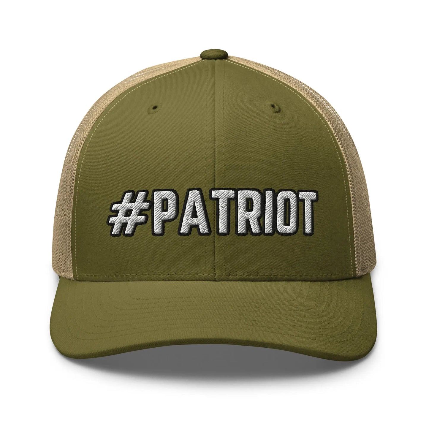 Hats Moss-Khaki Snapback Custom Trucker Hats #PATRIOT Cool Patriotic Cap for Men & Women Infidel Collective