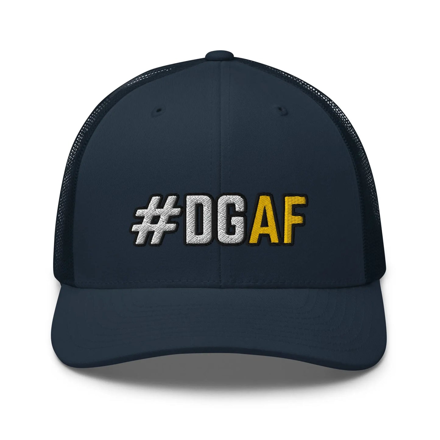 Hats Navy Snapback Custom Trucker Hats Funny NSFW #DGAF Cap Cool for Men & Women Infidel Collective