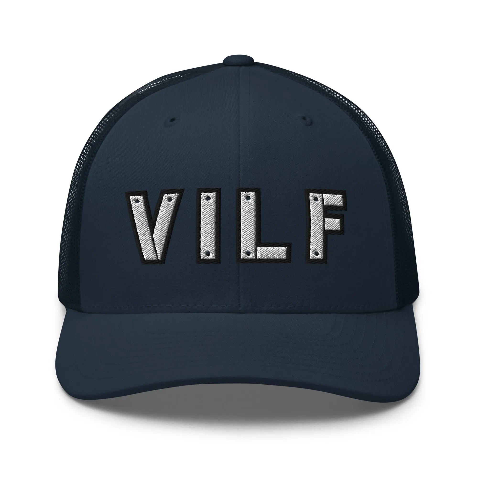 Hats Navy Snapback Custom Trucker Hats NSFW VILF Funny Cap for Veteran's Infidel Collective