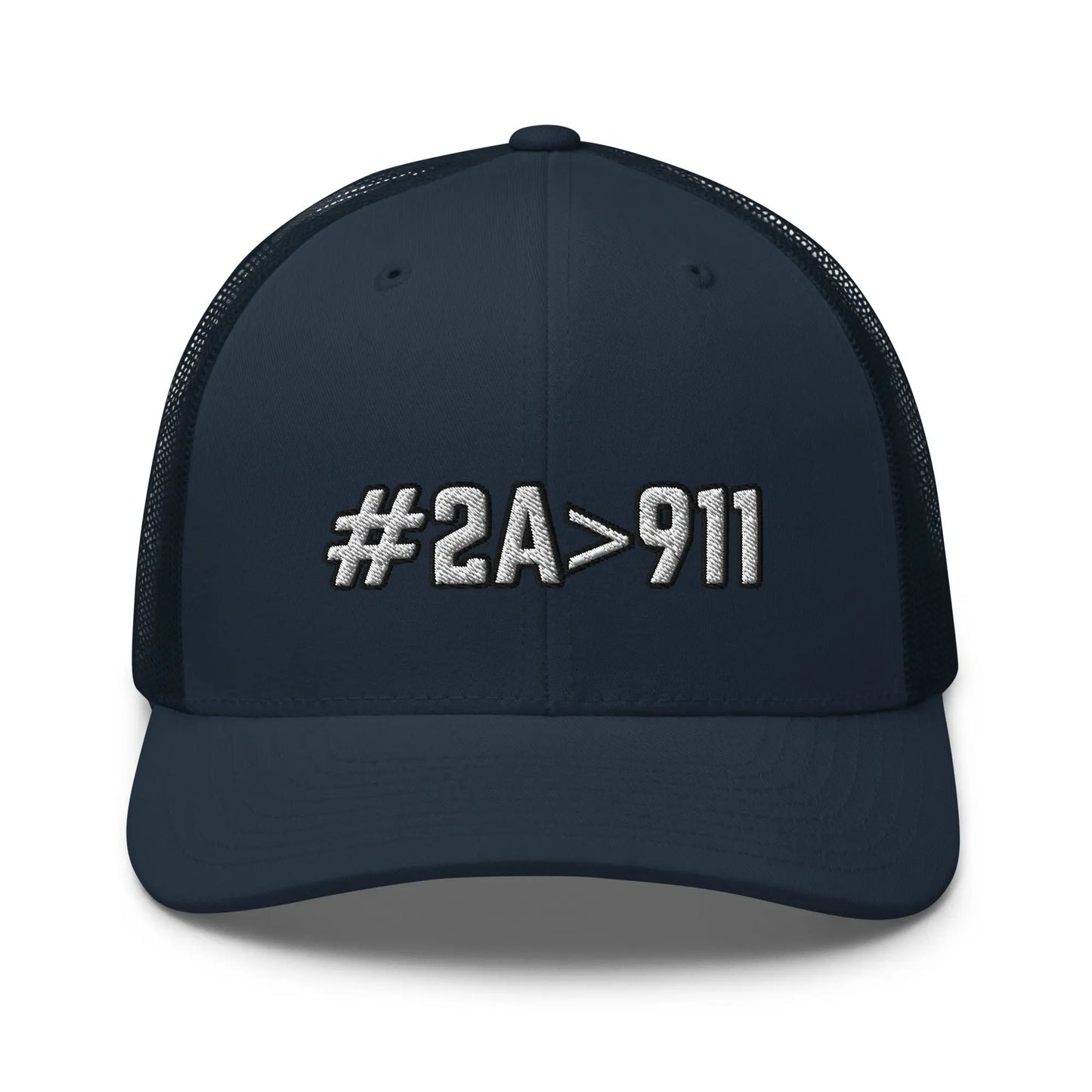 Hats Navy Snapback Custom Trucker Hats Rock the #2A>911 Cap for Men & Women Infidel Collective