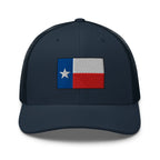 Hats Navy Snapback Custom Trucker Hats Texas Flag Lone Star Cap for Men & Women Infidel Collective