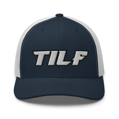 Hats Navy-White Snapback Custom Trucker Hats TILF CDL Hat for Men & Women – Funny Cap Infidel Collective