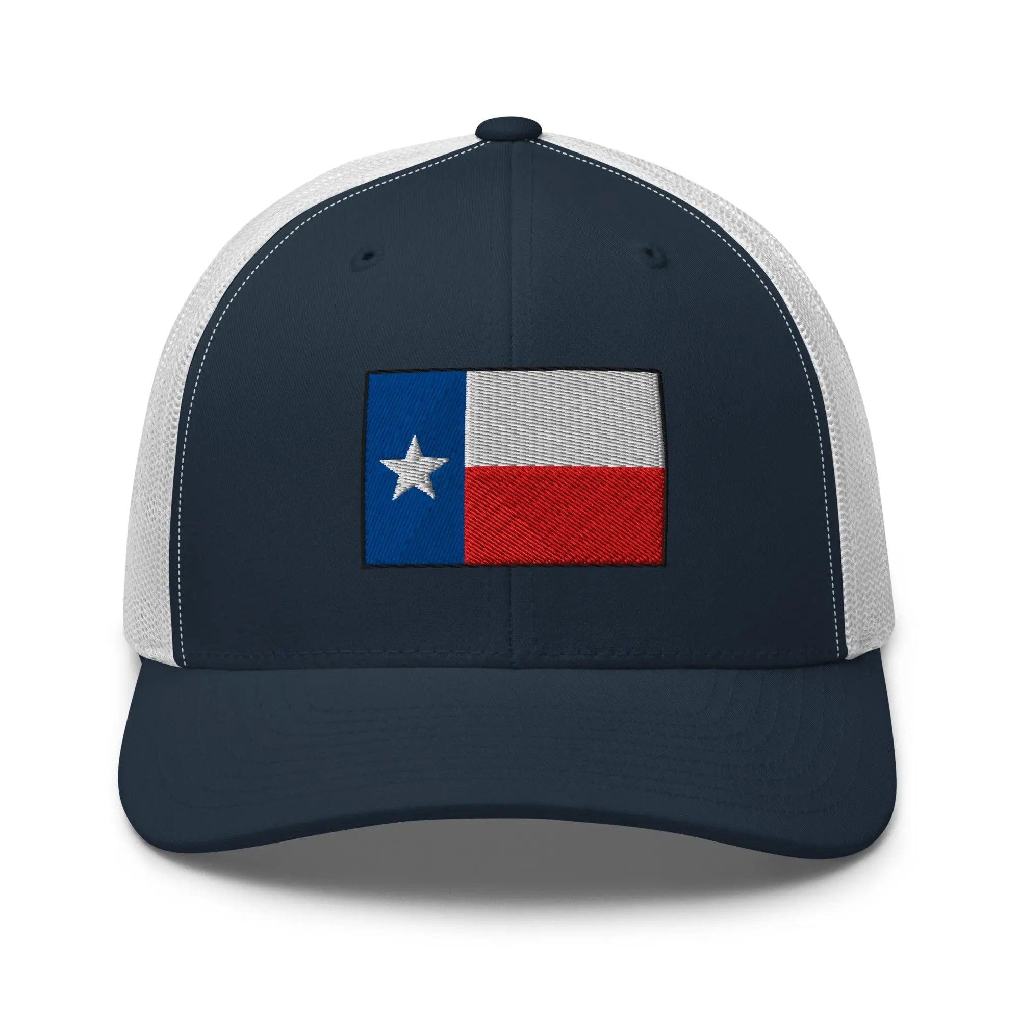 Hats Navy-White Snapback Custom Trucker Hats Texas Flag Lone Star Cap for Men & Women Infidel Collective