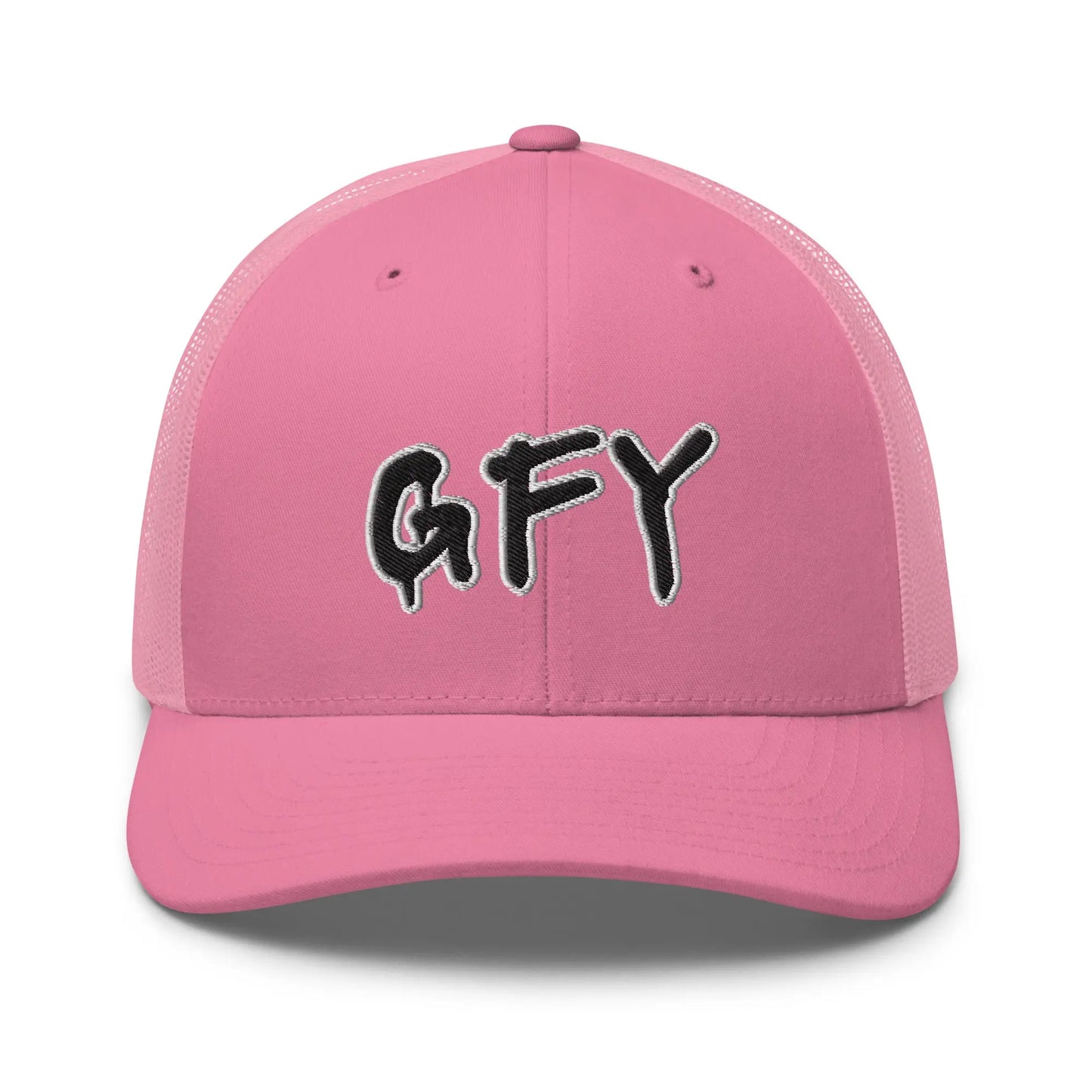 Hats Pink Snapback Custom Trucker Hat Inappropriate NSFW GFY Cap for Men & Women Infidel Collective