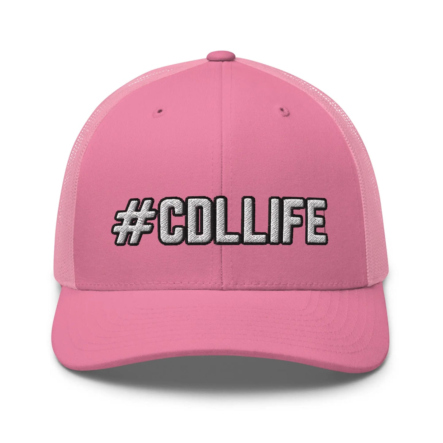 Hats Pink Snapback Custom Trucker Hats Cool CDL #CDLLIFE Cap for Men & Women Truckers Infidel Collective