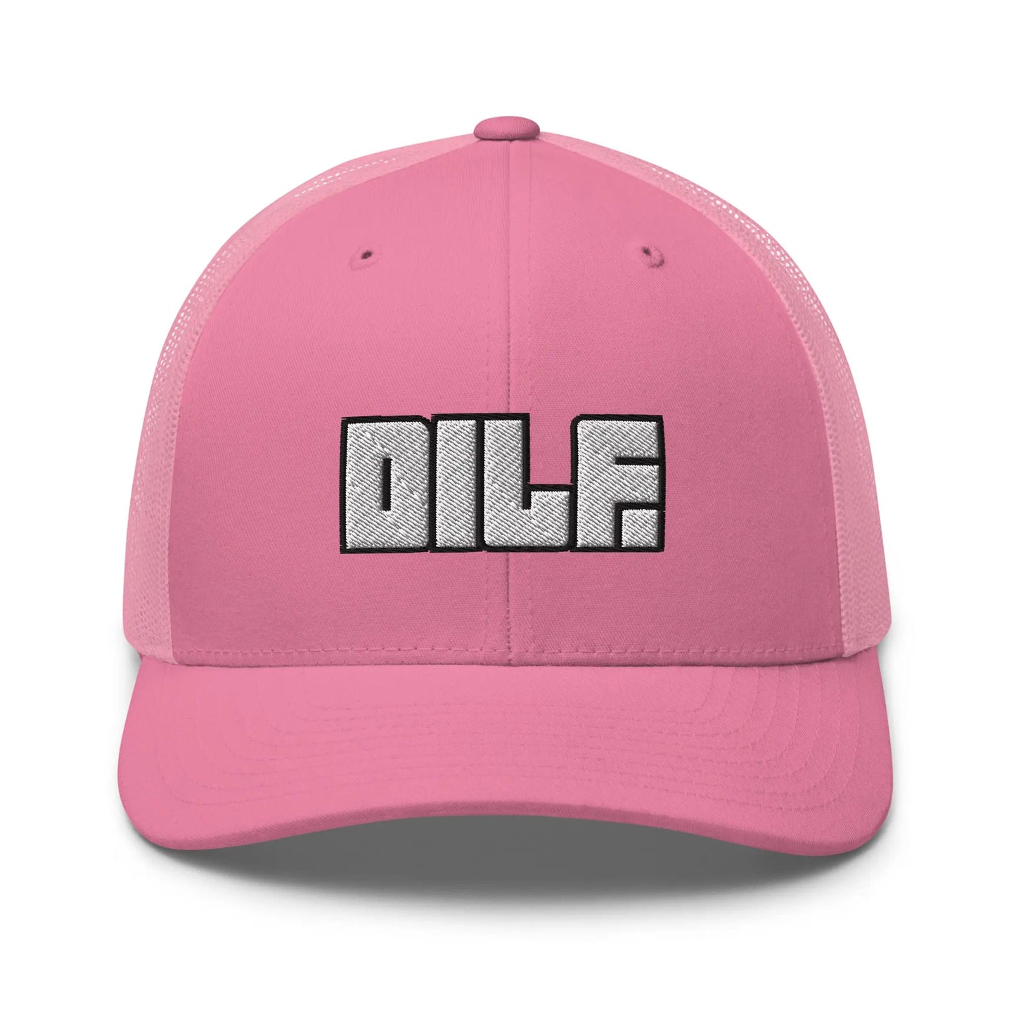Hats Pink Snapback Custom Trucker Hats DILF Block Cap – NSFW 2A for Men & Women Infidel Collective