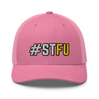 Hats Pink Snapback Custom Trucker Hats Funny STFU NSFW Cap for Men & Women Infidel Collective