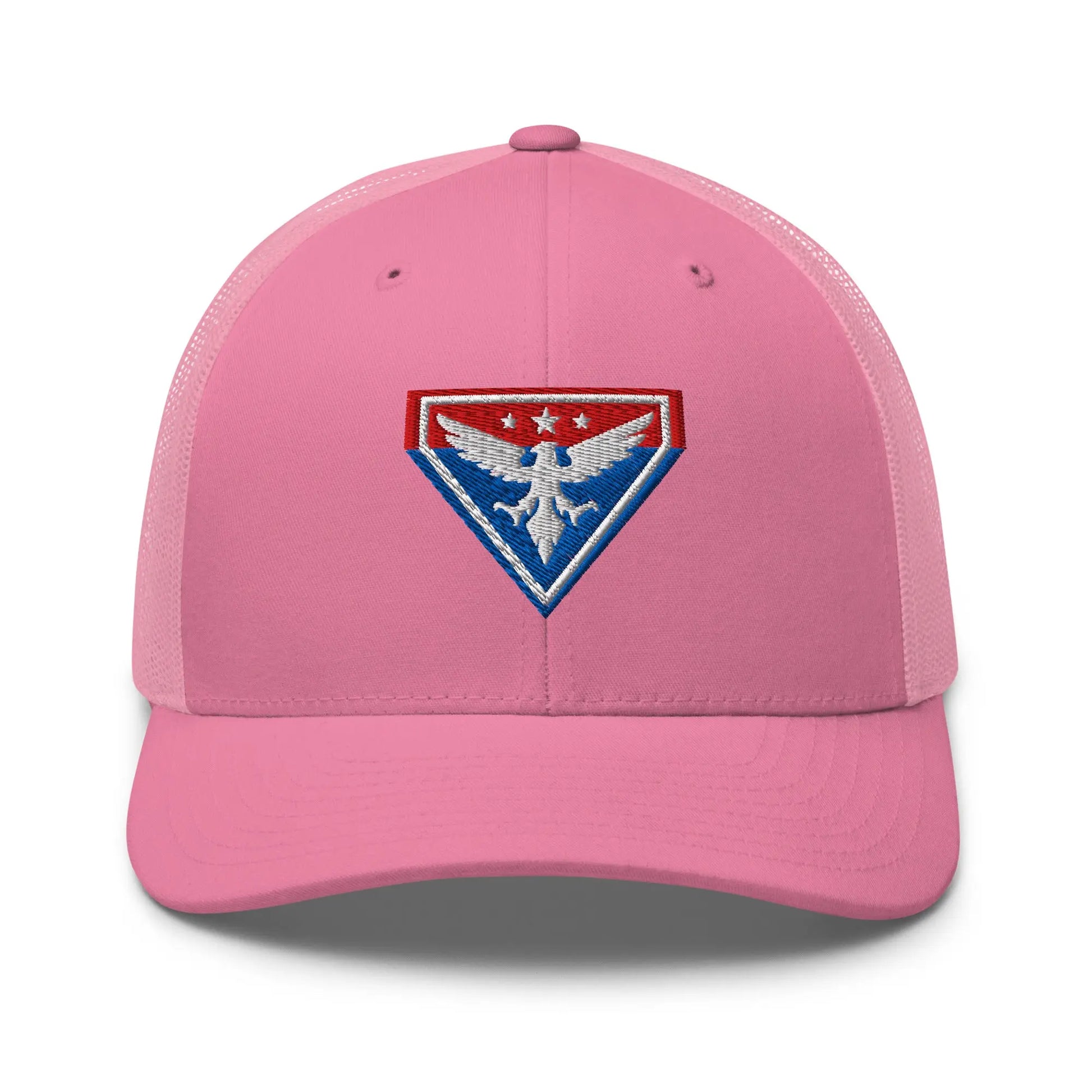 Hats Pink Snapback Custom Trucker Hats Liberty Eagle Badge Cool Patriotic Cap Infidel Collective