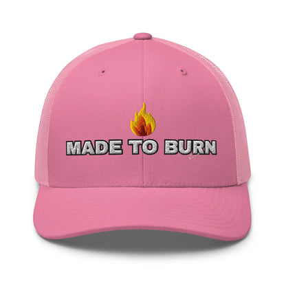 Hats Pink Snapback Custom Trucker Hats MADE TO BURN Badass Cap for Men & Women Infidel Collective