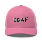 Hats Pink Snapback Custom Trucker Hats NSFW DGAF Cap for Men & Women Infidel Collective