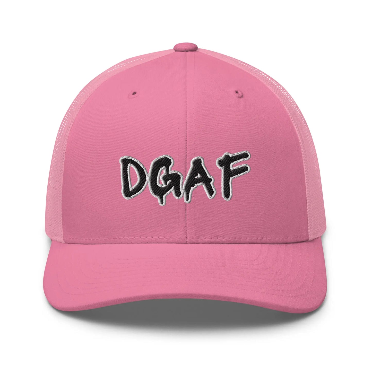 Hats Pink Snapback Custom Trucker Hats NSFW DGAF Cap for Men & Women Infidel Collective